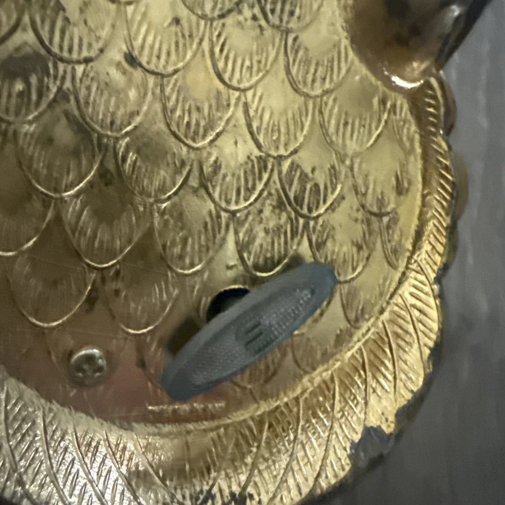 Vintage Linden Japan Owl Shaped Music Box - Plays Love Story‎